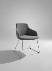 Chairs - Tub Panel Chair (Grey)